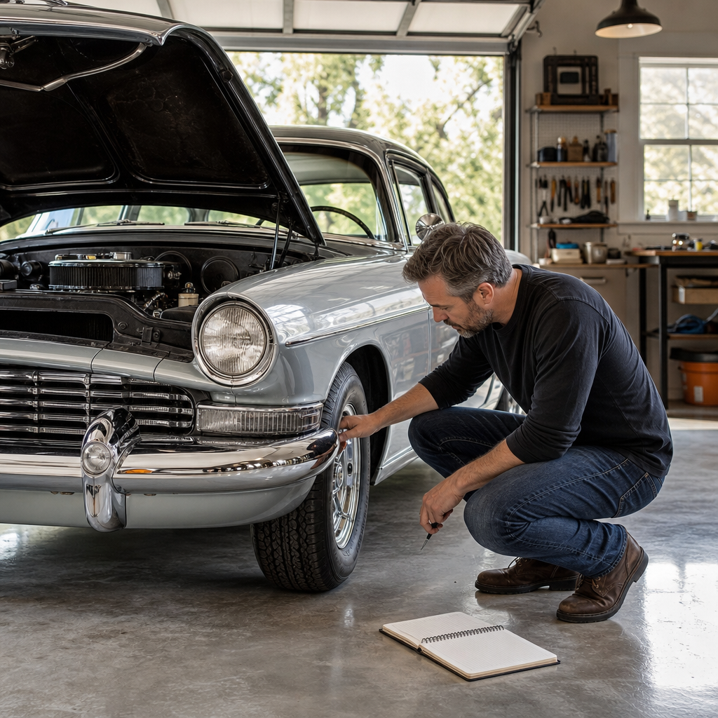 How to Care for a Classic Car Between Club Meets