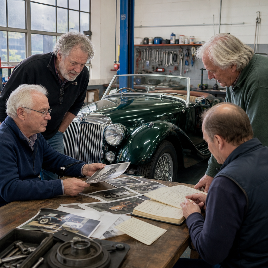 Sharing Restoration Knowledge Among Classic Car Owners